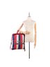 Gucci 100% Canvas Red Sylvie Stripe Canvas Drawstring Backpack One Size - photo 4