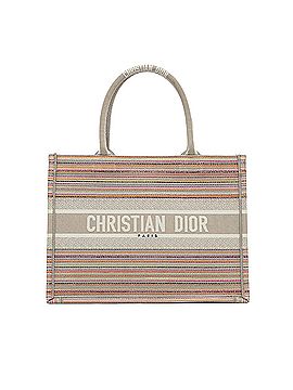 Dior Medium Stripes Book Tote (view 1)