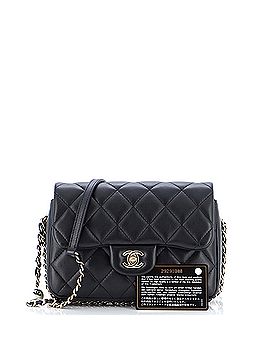 Chanel My Precious Pearls Chain Flap Bag Quilted Lambskin Medium (view 2)