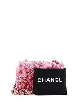 Chanel Classic Single Flap Bag Quilted Tweed Mini (view 2)