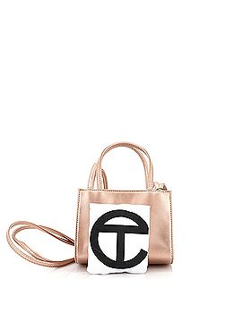 Telfar Shopping Tote Faux Leather Small (view 2)