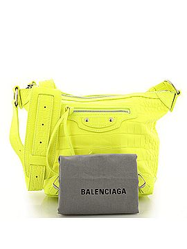 Balenciaga Neo Classic Hobo Crocodile Embossed Leather XS (view 2)
