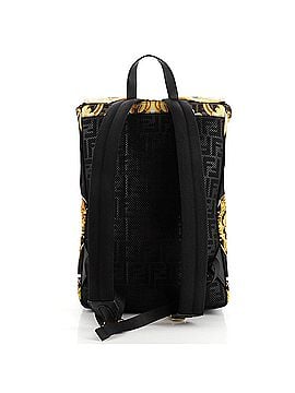 Fendi x Versace Fendace Fendiness Backpack Printed Zucca Nylon Medium (view 2)