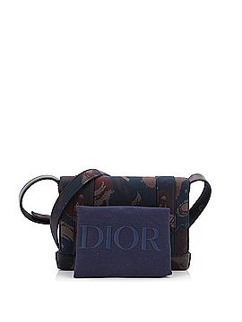 Christian Dior Peter Doig Messenger Bag Jacquard Printed Canvas (view 2)