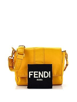 Fendi Baguette Flap Messenger Bag Nylon Medium (view 2)