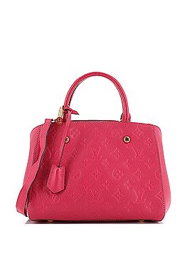 Louis Vuitton Montaigne Handbag Monogram Empreinte Leather BB (view 1)