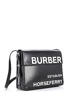 Burberry Grace Flap Bag Horseferry Printed Leather Large (view 2)