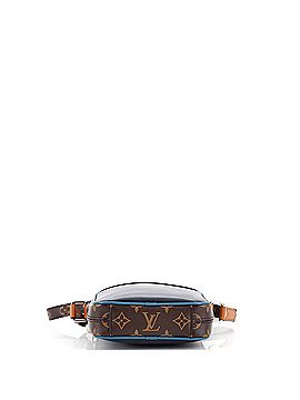 Louis Vuitton Danube Handbag Epi Leather with Monogram Canvas Slim (view 2)