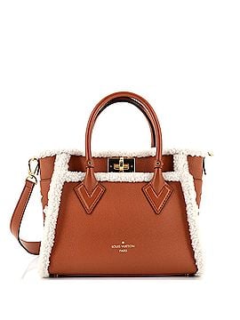 Louis Vuitton On My Side Tote Leather with Shearling PM (view 1)
