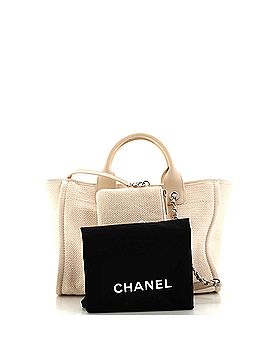 Chanel Deauville NM Tote Mixed Fibers Small (view 2)