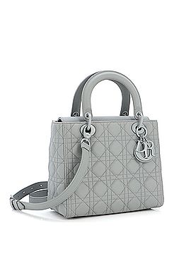 Christian Dior Ultra Matte Lady Dior Bag Cannage Quilt Calfskin Medium (view 2)