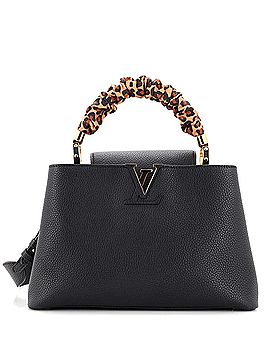 Louis Vuitton Capucines Scrunchie Handle Bag Leather MM (view 1)
