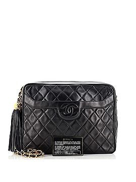 Chanel Vintage Front Pocket Camera Bag Quilted Lambskin Medium (view 2)