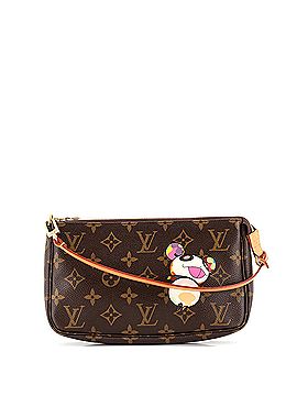 Louis Vuitton Pochette Accessoires Limited Edition Monogram Murakami Panda (view 1)