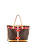 Louis Vuitton 100% Coated Canvas Brown Neverfull NM Tote Limited Edition Summer Trunks Monogram Canvas MM One Size - photo 4