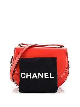 Chanel Coco Curve Flap Messenger Calfskin and Quilted Goatskin Medium (view 2)