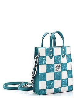 Louis Vuitton Sac Plat Bag Damier Checkerboard Leather XS (view 2)