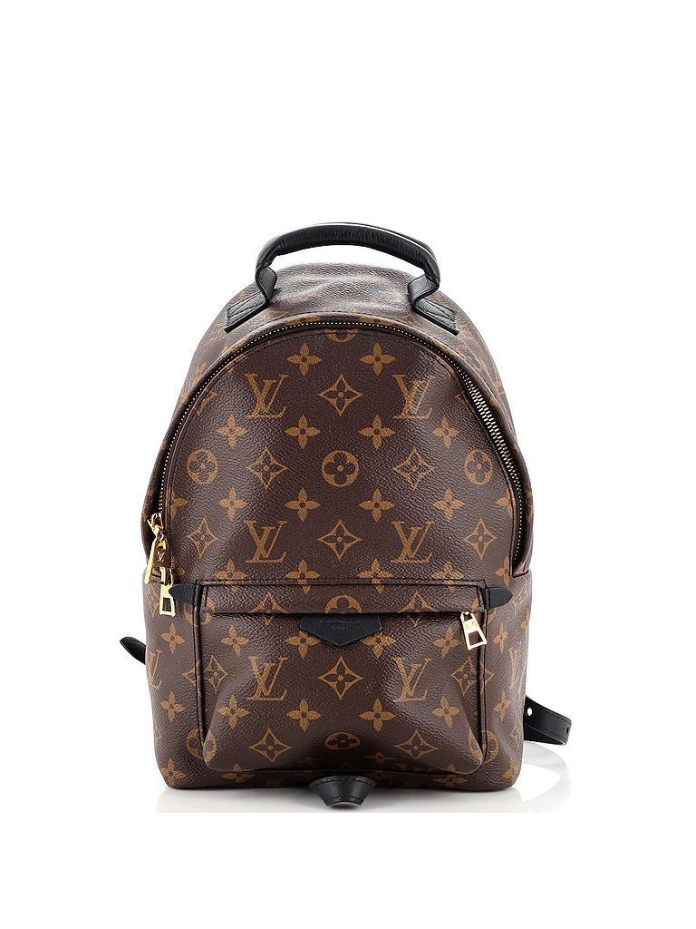 Louis Vuitton 100% Coated Canvas Brown Palm Springs Backpack Monogram Canvas PM One Size - photo 1