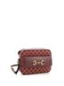 Gucci Red Horsebit 1955 Flap Pocket Camera Bag GG Canvas Small One Size - photo 2