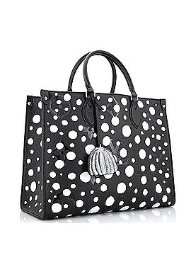 Louis Vuitton OnTheGo Tote Yayoi Kusama Infinity Dots Monogram Empreinte Giant MM (view 2)