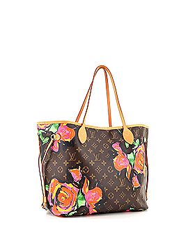 Louis Vuitton Neverfull Tote Limited Edition Monogram Roses MM (view 2)