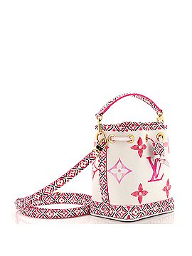 Louis Vuitton Noe Handbag By The Pool Monogram Watercolor Giant Nano (view 2)