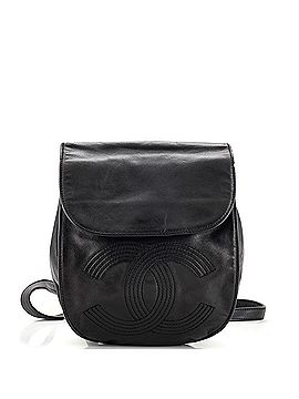 Chanel Vintage CC Flap Backpack Leather Small (view 1)