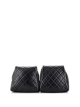 Chanel Side Packs Flap Bag Quilted Lambskin Small (view 2)