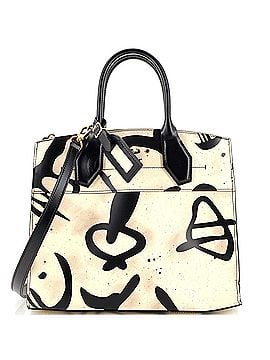 Louis Vuitton City Steamer Handbag Tribal Print Leather MM (view 1)