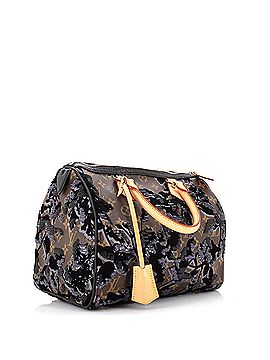 Louis Vuitton Speedy Handbag Fleur De Jais Monogram Canvas 30 (view 2)
