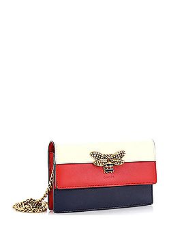 Gucci Queen Margaret Chain Wallet Leather Mini (view 2)