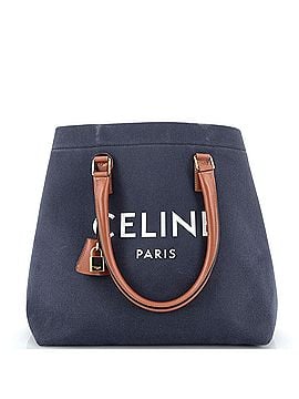 Céline Horizontal Cabas Tote Canvas with Leather Small (view 1)