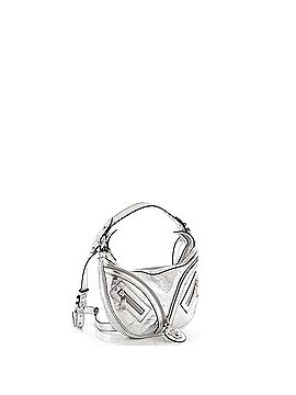 Versace Repeat Hobo Metallic Leather Small (view 2)