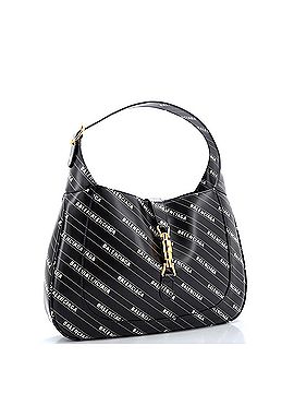Gucci x Balenciaga The Hacker Project Jackie 1961 Hobo Printed Leather Medium (view 2)