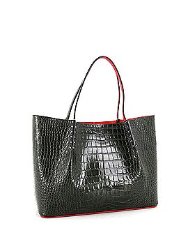 Christian Louboutin Cabarock Tote Crocodile Embossed Leather Large (view 2)