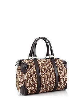Christian Dior Vintage Trotter Boston Bag Diorissimo Canvas Small (view 2)