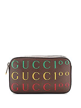 Gucci Aria 100th Anniversary Belt Bag Printed Leather (view 1)