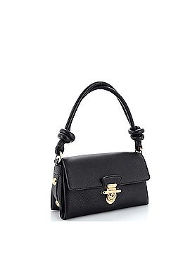 Salvatore Ferragamo Glam Flap Shoulder Bag Leather Small (view 2)