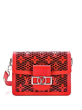 Louis Vuitton Dauphine Shoulder Bag Monogram Lace Leather Mini (view 1)