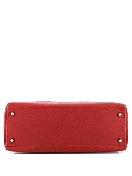 Hermès Kelly Handbag Red Clemence with Gold Hardware 35 (view 2)