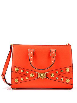 Versace Tribute Medallion Tote Leather Large (view 1)