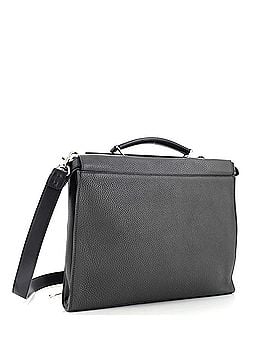 Fendi Selleria Peekaboo Fit Bag Leather with Printed Interior Regular (view 2)
