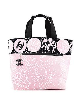 Chanel CC Beach Tote Terry Cloth and Printed Canvas Small (view 1)