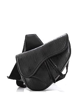 Christian Dior Saddle Crossbody Bag Oblique Galaxy Leather (view 1)