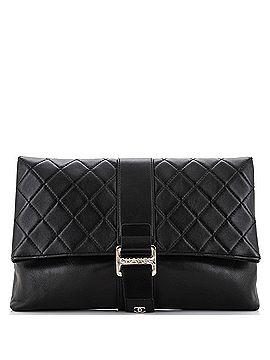Chanel Grip Clutch Quilted Lambskin (view 1)