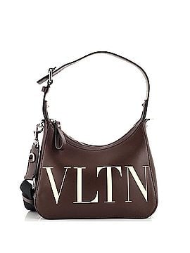 Valentino Garavani VLTN Hobo Printed Leather Small (view 1)