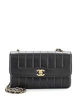 Chanel Vintage CC Chain Flap Bag Vertical Quilt Lambskin Small (view 1)