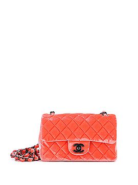 Chanel Classic Single Flap Bag Quilted Velvet Mini (view 1)