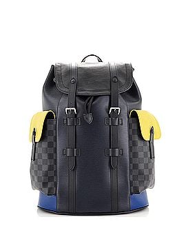 Louis Vuitton Christopher Backpack Epi Leather with Damier Graphite PM (view 1)