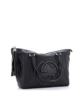 Gucci Soho Zip Tote Leather Small (view 2)